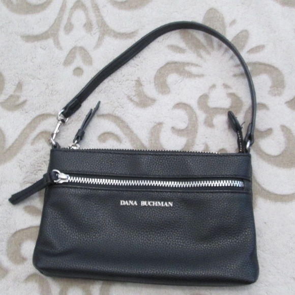 Dana Buchman Handbags - Dana Buchman Black Wristlet (Like New)